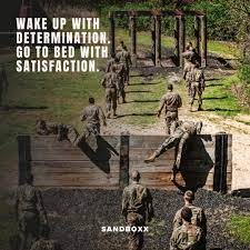 The Journey Ahead Isn T An Easy One But Maintaining Focus And Determination Will Help You Through What Are Goals Do Y Army Quotes Military Motivation Soldier