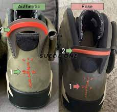 As an added bonus, the astroworld hitmaker is making sure the entire fam is laced by adding a full run of mens, kids and infant shoe sizes. Travis Scott Jordan 6 Olive Real Vs Fake Legit Check