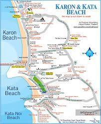 Imo out of kata and karon, kata is great as it still has the village type appeal whilst being quite busy. Map Of Karon And Kata Beaches Phuket Map