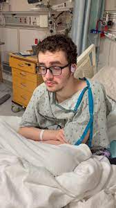 This is Landon. He went into heart transplant surgery yesterday and his new  heart hasn't “woken up”yet so he remains on life support. Please pray and  send healing vibes his way. #OrganDonation #