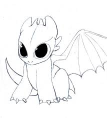 Chibi Toothless By Drmambo199 On Deviantart Cute Dragon Drawing Dragon Coloring Page Easy Dragon Drawings
