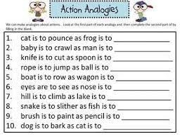 Free speech therapy articulation picture cards. Huge Analogy Packet For Elementary Kids Analogy Speech Therapy Activities Analogies Activities