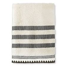 Black And White Hand Towels Australia Striped Embroidered Bath Towel Cream X2f Black Threshold Target Embroidered Bath Towels Bath Towels Towel