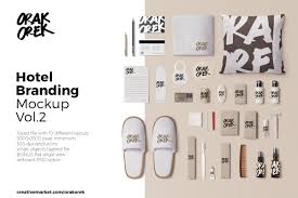 Hotel Amenity Branding Vol 2 In 2020 Branding Branding Mockups Creative Branding