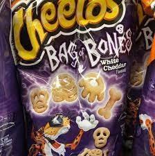 Shop for cheetos bag of bones flamin' hot cheese flavored snacks (2.37 oz) at qfc. Cheetos Bag Of Bones White Cheddar Puffs Are Back For Spooky Season