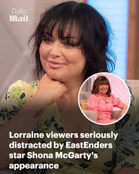 I think she looks great! ❤️ Daily Mail Lorraine viewers seriously  distracted by EastEnders star Shona McGarty's appearance