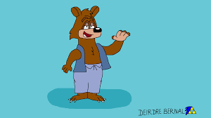 Barney Bear (My Style) by SmashGamer16