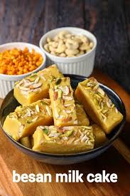 Besan Milk Cake Recipe Besan Milk Burfi In 2020 Recipes Indian Dessert Recipes Diy Food Recipes