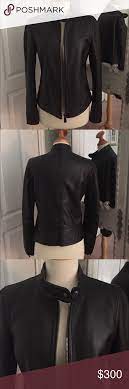 Coach Black Moto Leather Jacket Small Pristine Black Leather Moto Jacket Leather Jacket Leather Moto Jacket