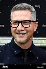 Charlie Bean, director of "The LEGO Ninjago Movie," poses at the premiere  of the film at the Regency Village Theatre Westwood