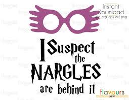 I Suspect The Nargles Are Behind It Harry Potter Cuttable Design Files Svg Eps Dxf Png Jp Harry Potter Silhouette Harry Potter Decal Harry Potter Cups