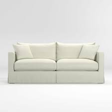 A living room is a great room to be in with a blend of decorative accents, proper furniture, colors and patterns coordination. Willow Modern Slipcovered Queen Sleeper Sofa Crate And Barrel Uae