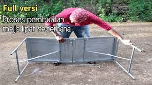 15 model meja makan lipat minimalis terbaru. Cara Mudah Membuat Meja Lipat Atau Meja Portabel Youtube