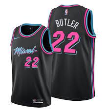 Miami heat vice wave jersey. Jimmy Butler Miami Heat Black Vice Swingman Jersey 70 Off