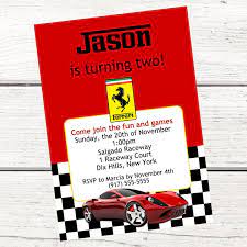 Einladungskarten Cars Kostenlos Ausdrucken Sports Birthday Invitations Birthday Party Invitations Free Cars Birthday Invitations