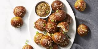 Hang the stockings, deck the halls, and cook up a happy holiday with good housekeeping! Pretzel Bites Good Housekeeping Recipe Holiday Recipes Appetizer Snacks Christmas Appetizers