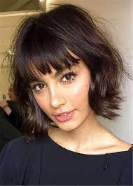 It is chic cut, you know. Layered Short Haircut Bangs Novocom Top