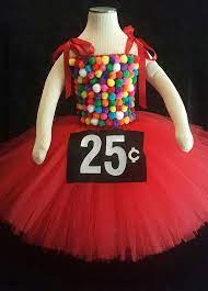 Gumball Machine Tutu Dress Costume Halloween Costume Gumball Machine Tutu Dress Fancythatcreation Com Diy Halloween Costumes For Kids Halloween Costumes For Teens Gumball Costume