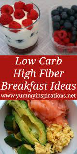 Problem with keto is to get the fat percentage high. Low Carb High Fiber Breakfast Foods Keto Friendly Recipes Meals