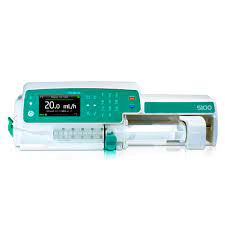 Syringe pump which is a very useful alternative when the oral route is not possible or practical e.g. 1 Channel Syringe Pump S100 Medima With Touch Screen