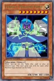 We did not find results for: Perfect Machine Pony Mlp Yu Gi Oh Card By Poppixierex On Deviantart