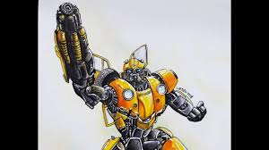 Hand drawn set bees bumblebee high detailed vector. Transformers Bumblebee How To Draw Transformers Bumblebee Youtube