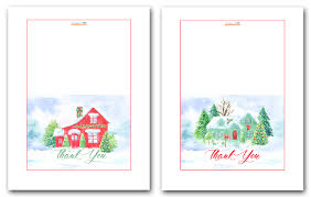 Create your own printable & online thank you cards & thank you notes. Christmas Thank You Cards Printable Free Pengu