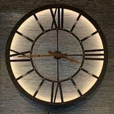 Wall lights are a fantastic way to brighten your home. Atticus Large Light Up Wall Clock Shropshire Design