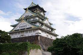 Osaka castle rampart in 1865. File 20100715 Osaka Castle 1949 Jpg Wikimedia Commons