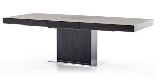 Modani Palerma Extendable Modern Dining Table Black Oak 1290 Dining Table Black Modern Dining Rooms Contemporary Dining Room Furniture Modern