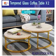 Wohomo coffee table round coffee table and rectangular coffee table 2 in 1 industrial modern style coffee table for living room, rustic brown 4.8 out of 5 stars 345 1 offer from $89.99 Tempered Glass 2 In 1 Flexible Coffee Tables White For Multipurpose Use In Living Hall Bed Room Space Saver Shopee Malaysia