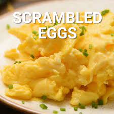 The Best Scrambled Eggs Video Scrambled Eggs Best Scrambled Eggs Scrambled Eggs Recipe