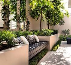 para o jardim da frente amenagement jardin salon de jardin exterieur jardin contemporain