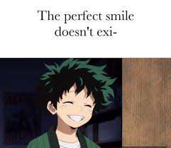 The Smile That Can End Wars My Hero Anime Memes Funny Hero