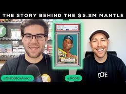 The Story Behind The $5.2 Million Mickey Mantle PSA 9, Told By @RobG