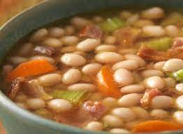 Navy Bean Soup Recipe Bush S Navy Bean Soup Recipe Navy Bean Soup Ham And Bean Soup Bean Soup Recipes
