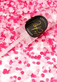 Konfetti Kanone Push Pop Rosa Pink Kaufen