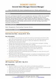 Auto finance manager resume sample manager resumes livecareer. General Sales Manager Resume Samples Qwikresume