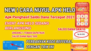Seperti yang kita ketahui bersama, ada banyak aplikasi di android yang dapat kita pilih untuk menghasilkan saldo dompet digital lho. Trik Terbaru Cara Nuyul Apk Hello Aplikasi Penghasil Uang Cara Cepat Mendapatkan Koin Di Hello Solenk Com