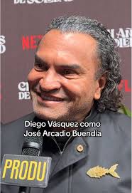 Diego Vásquez como José Arcadio Buendía en Netflix