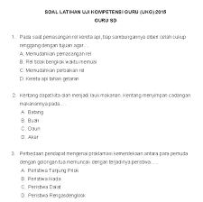 Persiapan menyambut uji kompetensi guru (ukg sudah tinggal beberapa hari lagi, masih banyak guru yang kebingungan bagaimana soal ukg nanti muncul. Soal Latihan Ukg Guru Sd 2015 Soalujian Net