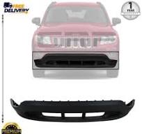 Front Upper Bumper Cover For 2011-2017 Jeep Compass – With Fog Light Holes,  Replaces 68109861AC