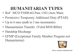 Milpersman reassignments for humanitarian reasons