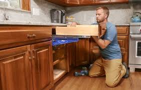 Nathan Gilbert Instructs A Homeowner On The Way To Replace Drawer Slides Without Removing The Countertop Drawer Slides How To Remove Kitchen Cabinets Drawers