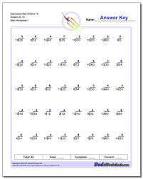 These Division Worksheets Start With Basic Timed Math Fact Drills In Formats For One Minute And Two Math Division Math Division Worksheets Division Worksheets