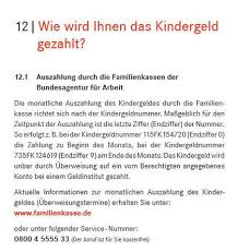 Bei mehreren kindern werden die einzelnen beträge als eine summe ausgezahlt. Wie Erfahre Ich Die Kindergeldnummer Kindergeld
