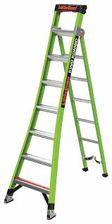 We love little giant king kombo ladders. Little Giant Fiberglass Multipurpose Ladder 375 Lb Load Capacity 39 0 Lb Net Weight 55hx90 13814 074 Grainger
