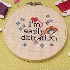 I designed it specifically to fit. Find It Hard To Finish Things This Cross Stitch Is For You Easy Cross Stitch Patterns Simple Cross Stitch Funny Cross Stitch Patterns