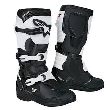Alpinestars Mx Boots Tech 3 Black White