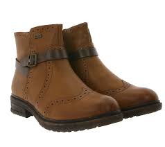 Budapester stiefel von pat calvin. Rieker Freizeit Stiefel Schone Damen Winter Stiefeletten Im Budapester Stil Braun